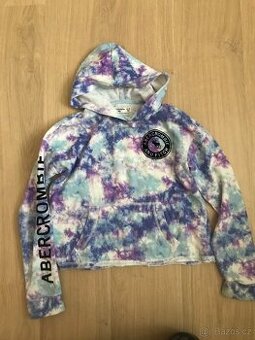 Dívčí batikovaná mikina  Abercrombie Kids, vel. 11/12 let