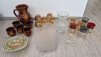 Retro sklo a porcelán