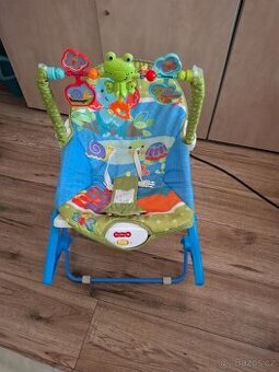 Houpací vibracni lehatko