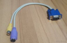 Kabel VGA S-VIDEO