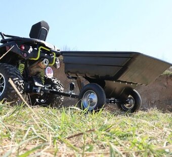 Vozík za čtyřkolku s adaptérem na tažné - SHARK Garden 150