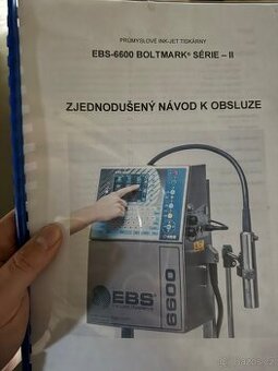 Prodám průmyslovou tiskárnu EBS 6600 Boltmark