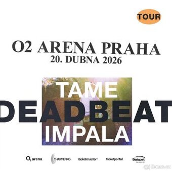 TAME IMPALA - DEADBEAT TOUR, VIP klubové patro O2 arena