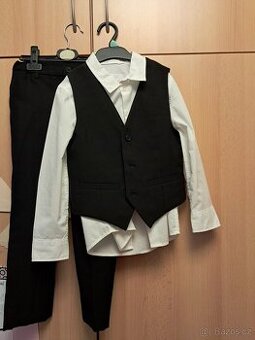 Společenský set zn. H&M vel. 122 TOP STAV