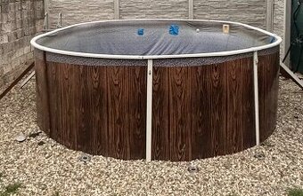 Oválný bazén Azuro V6 - 3,6 × 5,5 + písková filtrace