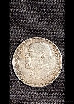 T. G. Masaryk - stříbrná mince