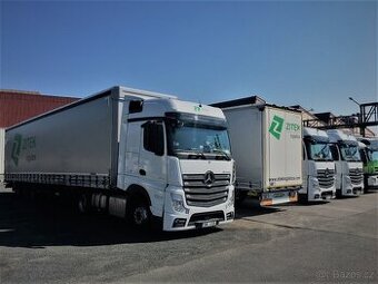 Nabídka zaměstnání, řidič sk. C+E, 2800 Kč čistého za den