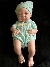Realistická panenka-miminko,podobná reborn. - 1