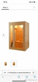 Nová finská sauna hanscraft ZEN 2, PC 34.392,-Kč