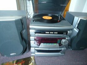 HiFi věž Philips AS680C s funkčním gramofonem a DO