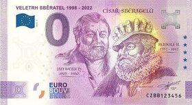 0 Euro bankovka Werich