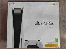 PS5  Playstation 5 s BR diskovou mechanikou -NOVÝ 3r. ZÁRUKA