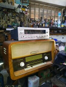 Prodám starý rádio + Sony z roku 1977