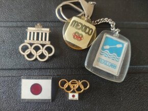 Odznaky + přívěsky Olympijské hry