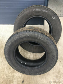 Prodám 2 ks letních pneu Nokian 215/65 R15C