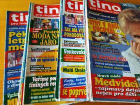 Tina a Katka, Vlasta,Knih.květy, Hobby,Magazín Dnes,Zdraví