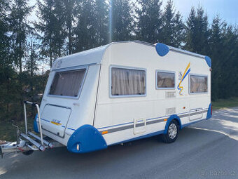KNAUS BLUE LINE 450TF -PĚKNÝ STAV,BOJLER, STAN