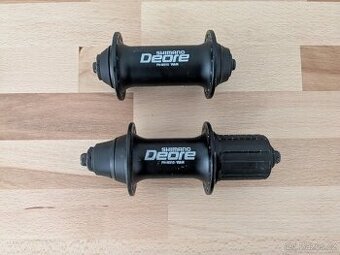 Přední a zadní náboj Shimano Deore M510