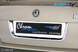 Prodam chromovou podlozku spz Skoda Octavia 2