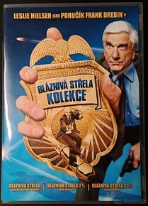 Bláznivá střela - kolekce 3. filmů na DVD v CZ