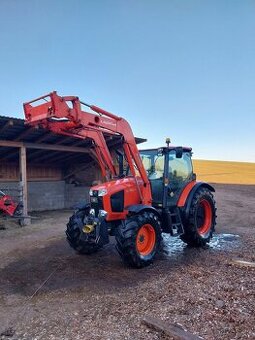 Kubota M135GX s čelním nakladačem