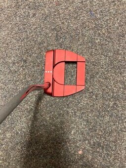 Golfový putter Odyssey O-WORKS Jailbird red