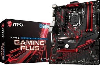 MSI B360 GAMING PLUS + Intel CPU + 8GB RAM DDR4