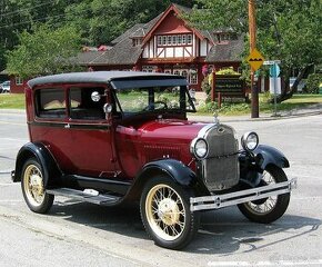 Ford A - ocelové ráfky - 1