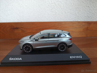 Škoda Enyaq iV - Stříbrná Arctic 1:43 - 1