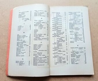 Kuchařská kniha jednoduché občanské kuchyně z roku 1929