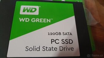 SSD WD Green SATA 120GB 2,5"