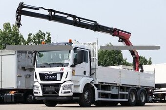 MAN TGS 26.460 - 6x4 – Valník + HR-PALFINGER PK 19001 SLD 5