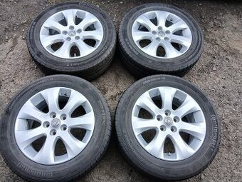 Prodám sadu Orig ALU kol Opel 205/60R16 letní