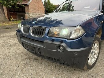BMW X3 e83 3.0i M54 díly mystic blau - 1
