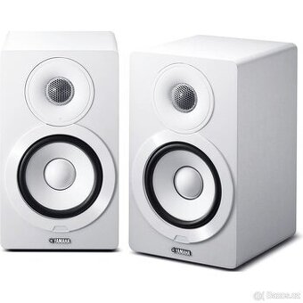 🎵 Yamaha NX-N500 bílé – prémiové Hi-Fi repro + držáky zdarm - 1