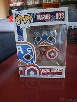 Gingerbread Captain America Funko Pop 933