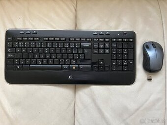 Logitech bezdrátová Logitech klávesnice a myš