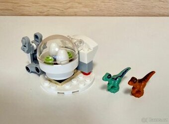 Lego Jurský svět inkubátor + raptoři