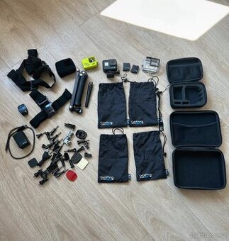 GoPro Hero 6 + příslušenství