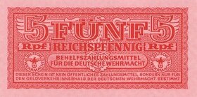 Wehrmacht 5 Reichspfennig 1942,UNC