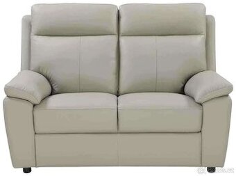 Kožená sedačka šedá - nová (orig zabalená)