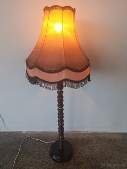 Rustikální lampa, svítidlo, stojací lampa