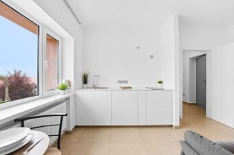 Pronájem NOVÉ garsoniéry Žacléř, 1+kk, Rýchorské náměstí