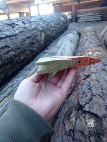 Šindel smrkový řezaný tlakové mořený