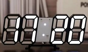 3D LED digitální hodiny