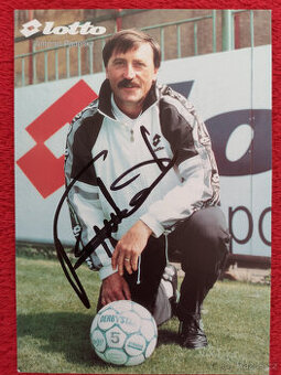 Antonín Panenka - foto s originálním podpisem
