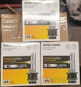 Xenonové výbojky NOVÉ D2S a D1S, 6000K