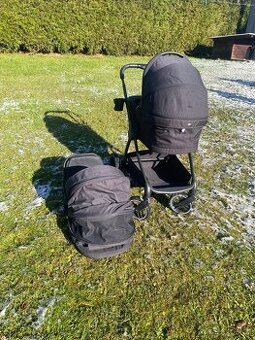 Kočárek Kinderkraft Select Nea 2v1 Premium Midnight Black