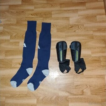 Chrániče na fotbal+štulpny