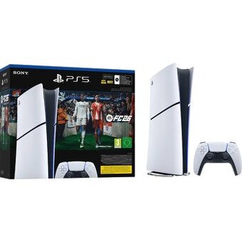 PS5 (Slim) Digital Edition - 825GB + EA Sports FC26 - Nový